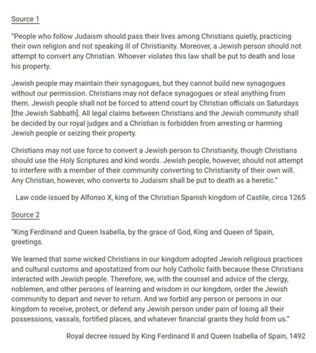 <p>While some states were willing to tolerate diversity within their territories, others suppressed diversity.</p>