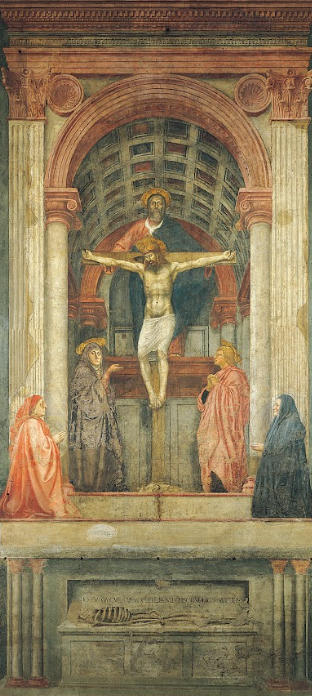 <p>sfanta trinitate - masaccio</p>