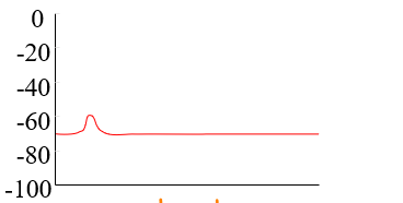 <p>apply depolarizing current to decrease membrane potential towards neutrality</p>