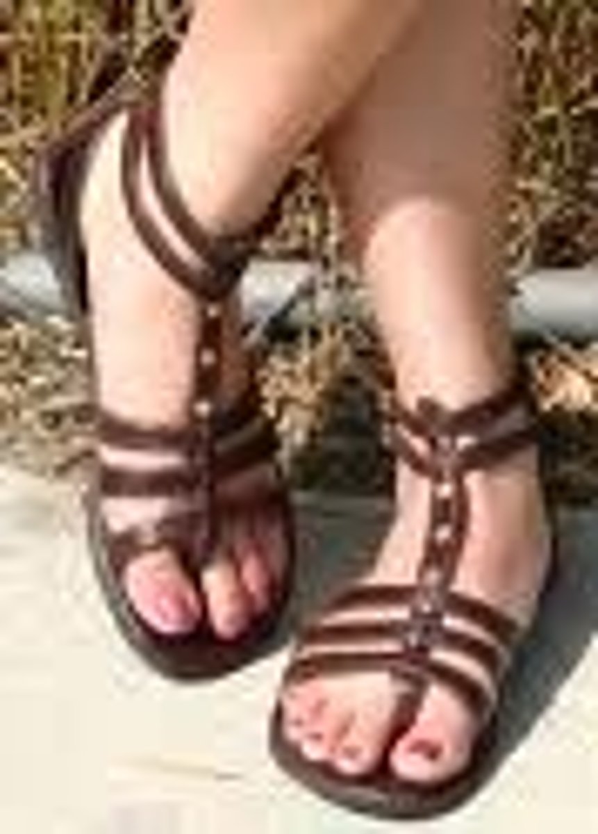 <p>de sandalen</p>