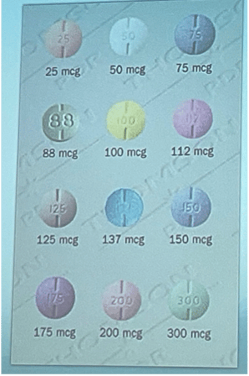 <p>doses usually increase by 12-25 mcg</p>