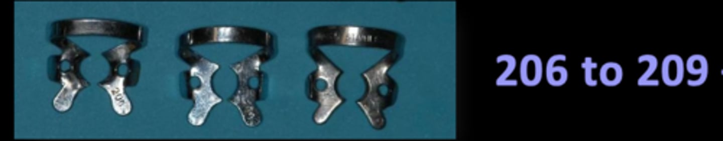 <p>What teeth are these clamps used for?</p>