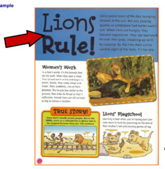A line of text serving to indicate what the passage below it is about