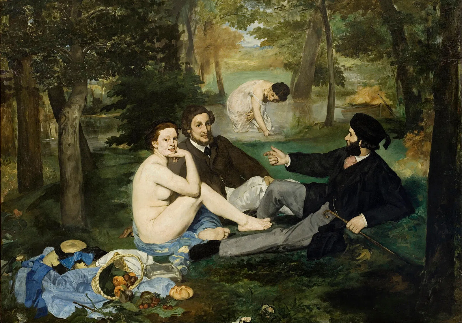 <p><strong><u>Practice Visual Analysis Comparison</u></strong></p><p>Manet, <em>Luncheon on the Grass</em> vs. Renoir, <em>Moulin de la Galette</em></p>