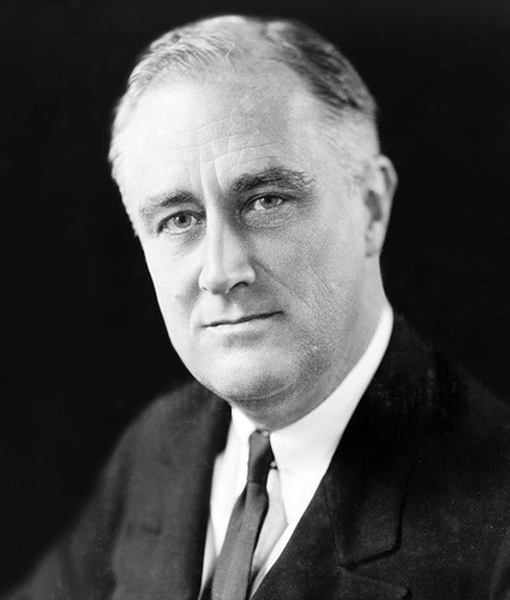 <p>FDR 1933-1945 (Democrat)</p>