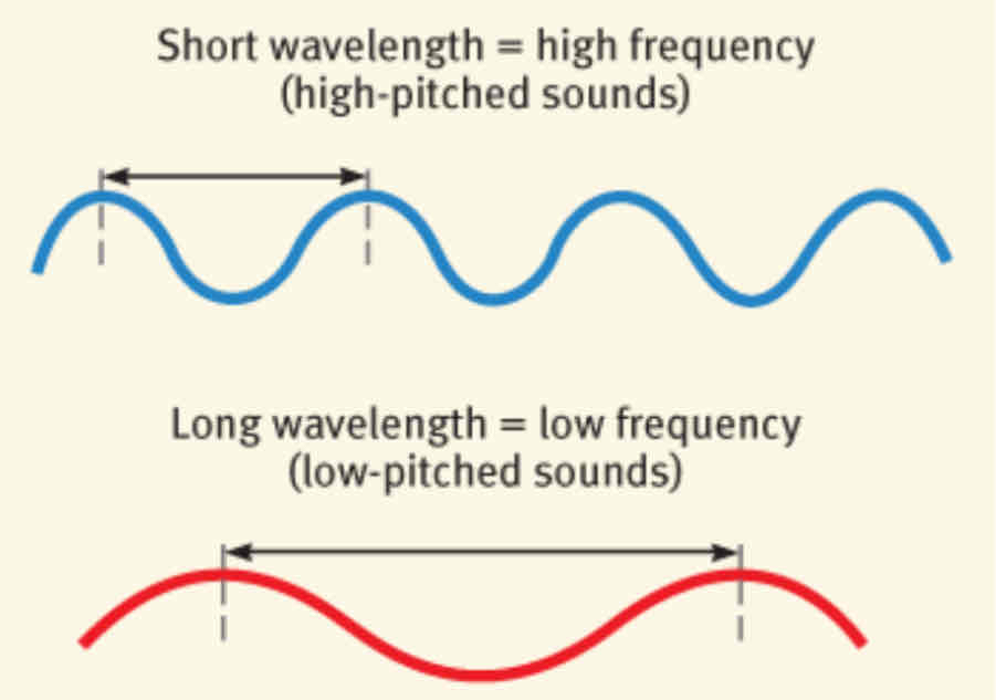 <p><mark data-color="blue">Soundwave</mark> Wavelength</p>