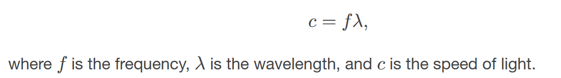 <p>are inversely related, with the speed of light being constant. </p>