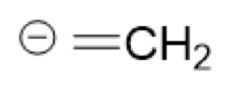<p><strong><sup>-</sup>CH=CH₂</strong> (ethenide)</p>