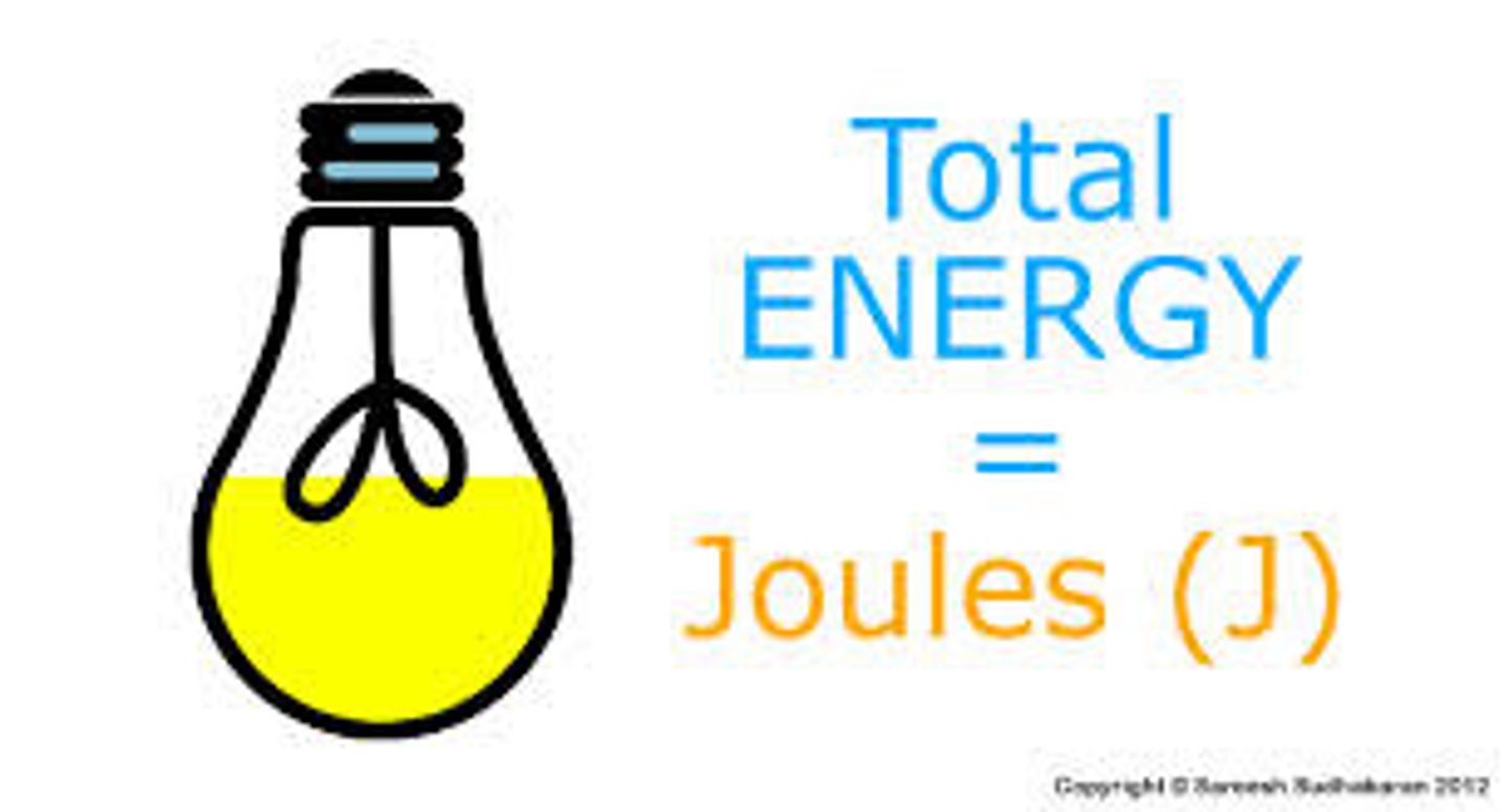 <p>Energy is measured in</p>