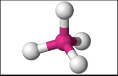 <p>What molecular geometry is shown here?</p>