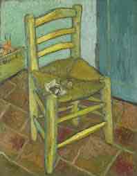 <p>Van goghs chair subject matter</p>