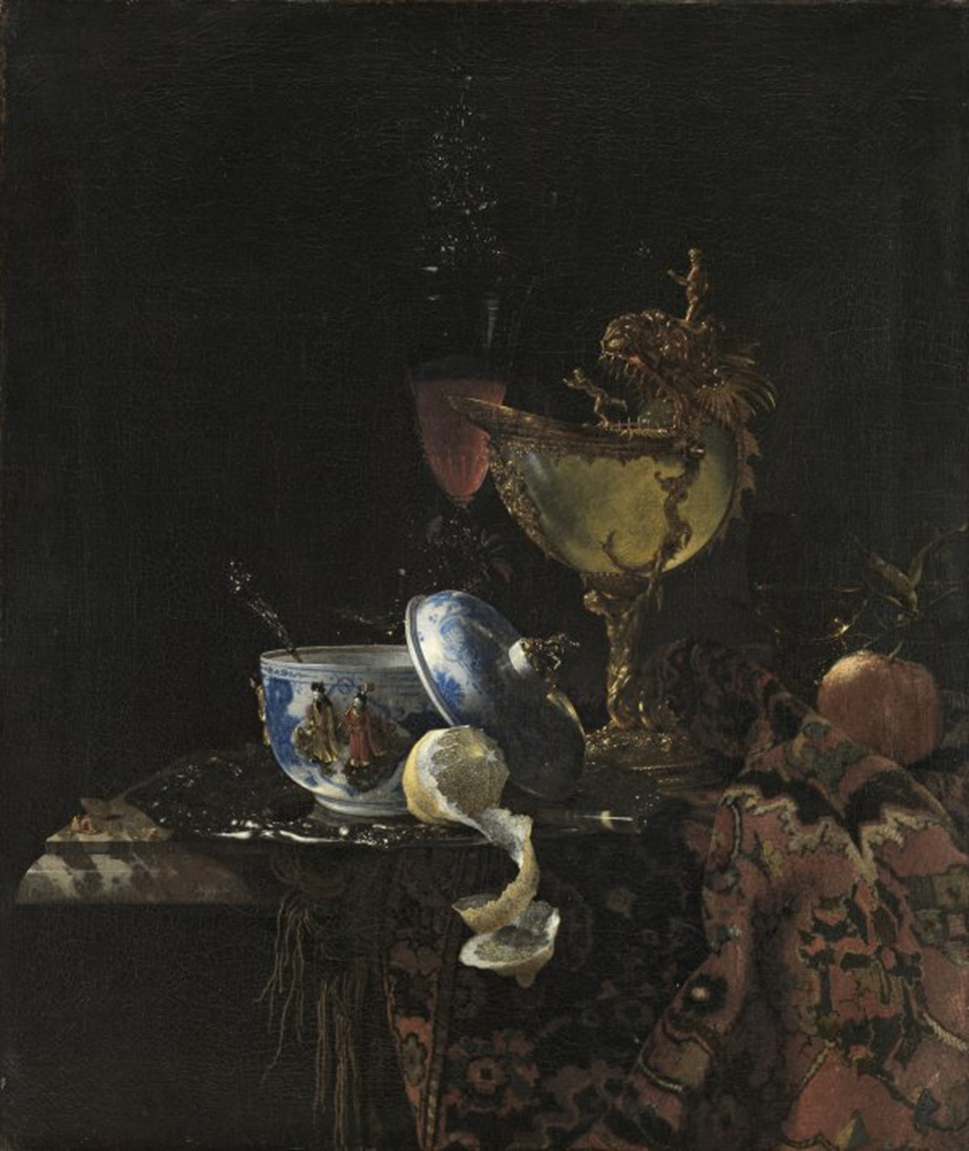 <p><span style="font-family: "Times New Roman", serif; line-height: 115%;"><span>Willem Kalf: Still Life with Nautilus Cup (circa 1662)</span></span></p>