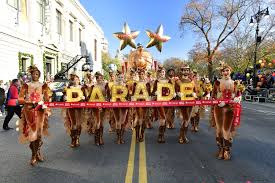 <p>Parade – a line of people or cars moving in celebration</p>