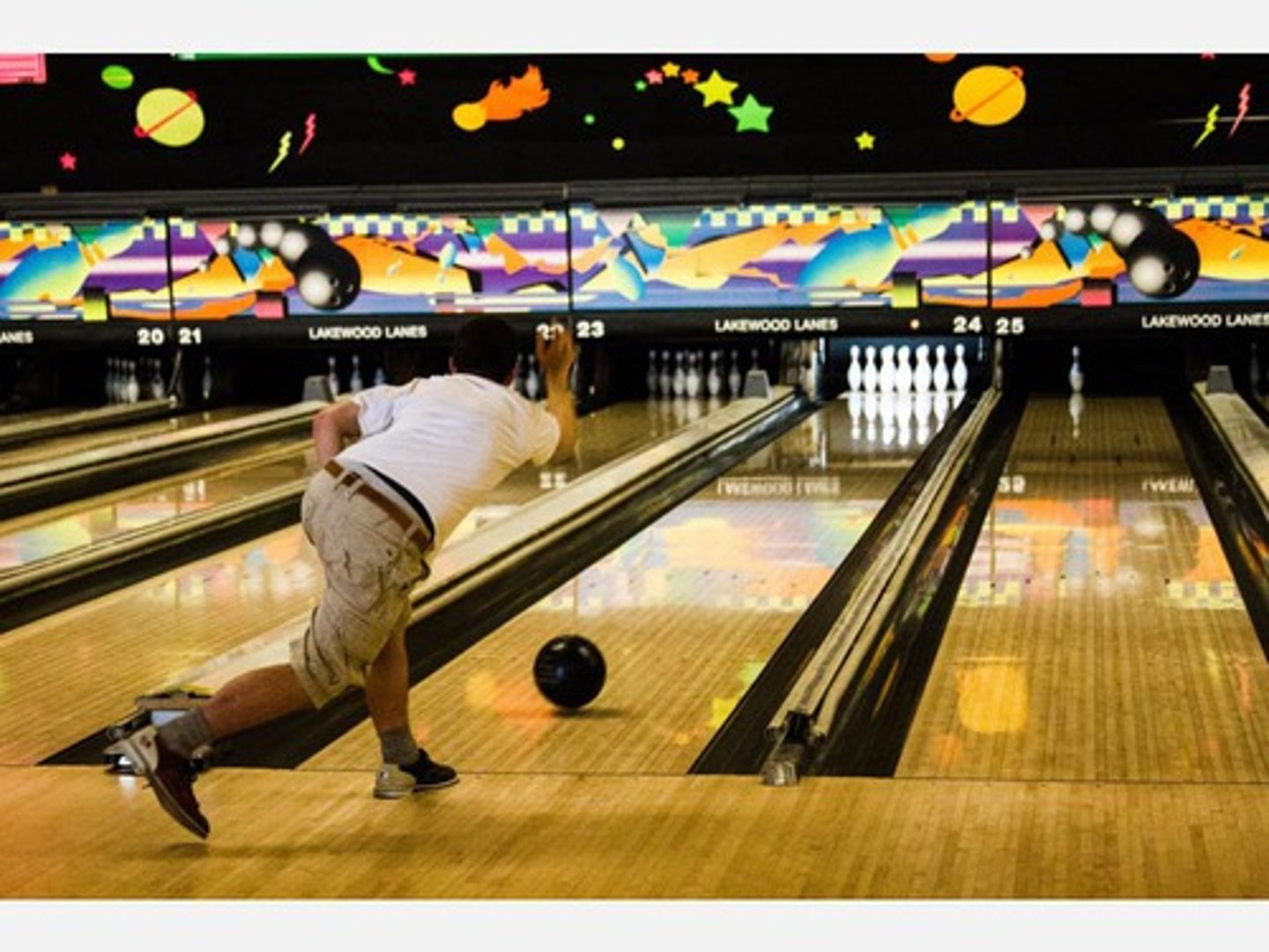 <p>the bowling alley</p>