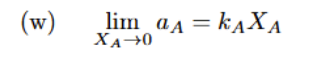<p>Raoult’s is just as composition approaches 1, activity approaches just Xa.</p>