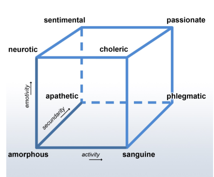 <p>A dimensional model of personality</p>