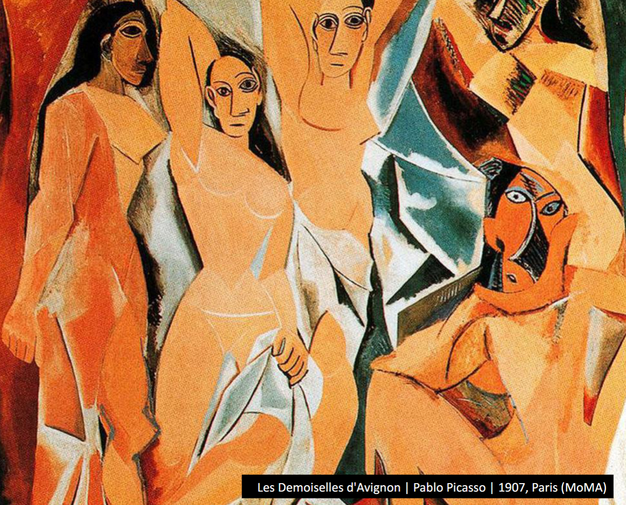 <p>new ways of visualising ideas (art on itself, no meaning behind it)</p>