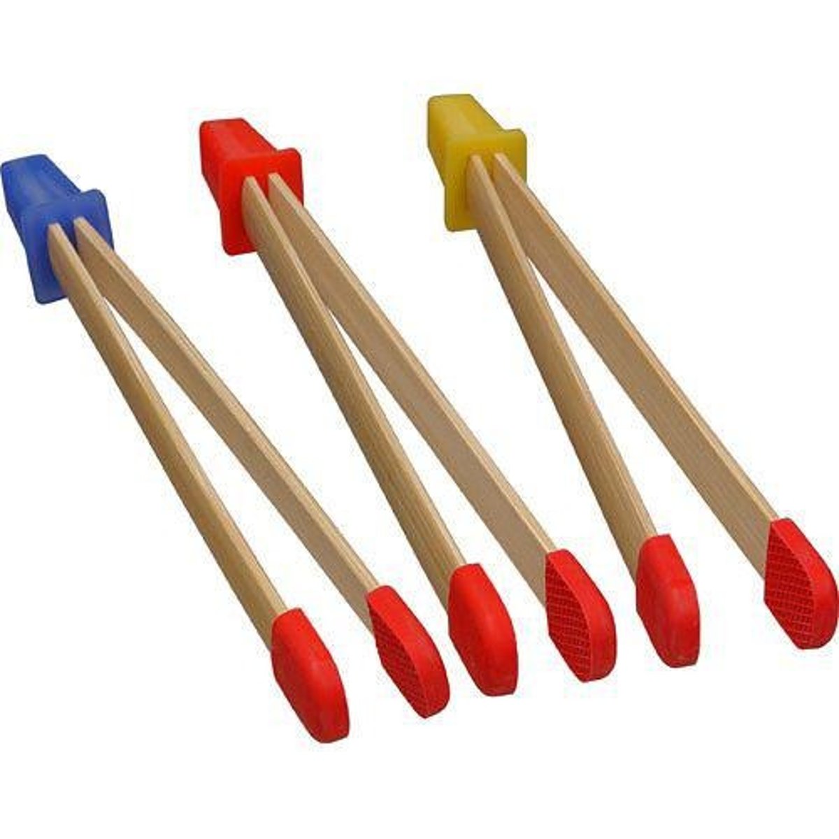 <p>Use separate tongs for each chemical to avoid cross-contamination.</p>
