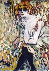 <p>Geef de titel, schilder en kenmerken.</p>