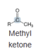 <p>What is the product of the reaction between a methyl ketone and X2 (excess), NaOH (1st step) and HCl (2nd step)?</p>
