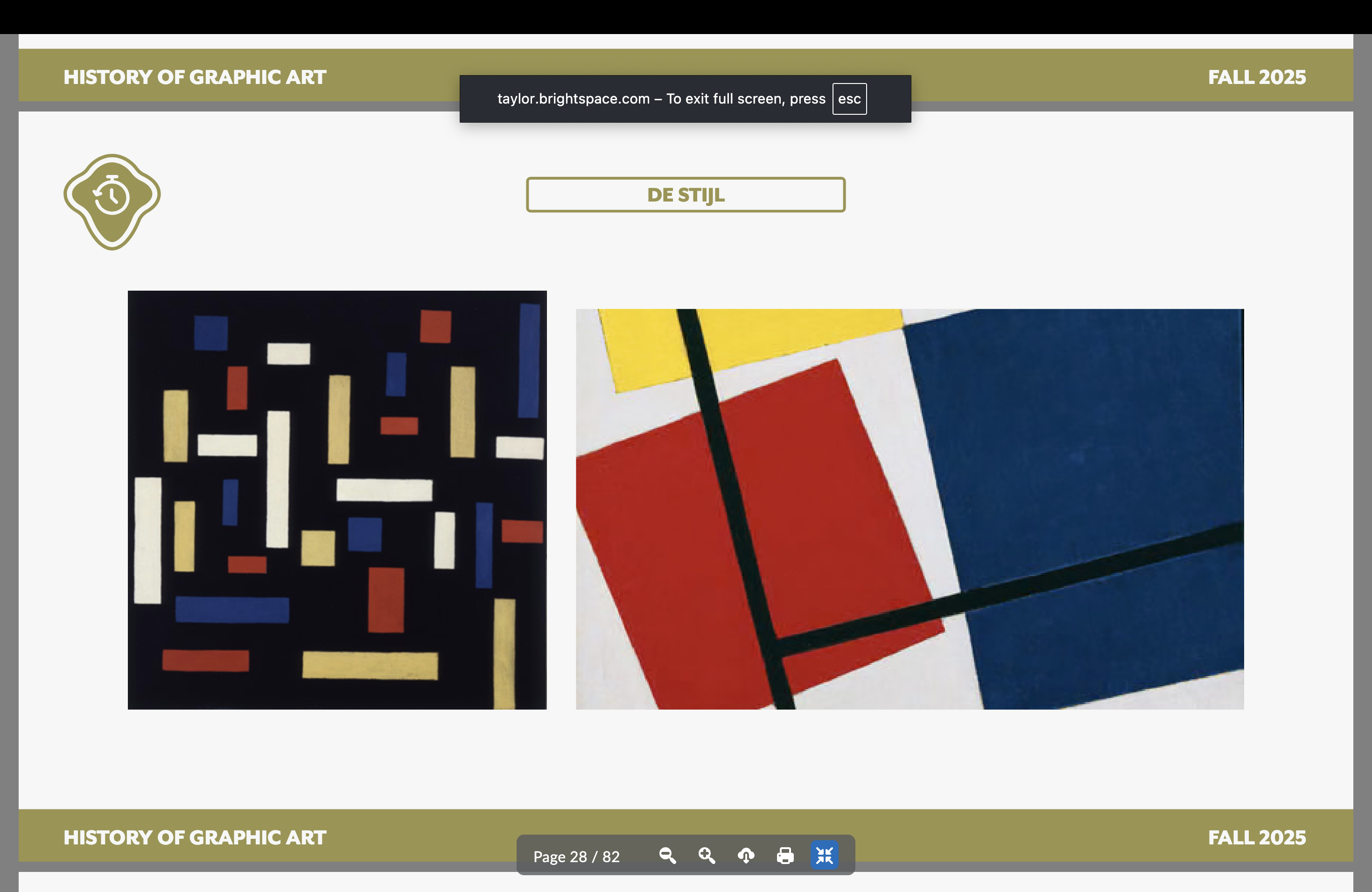 <p>De Stijl artist</p>
