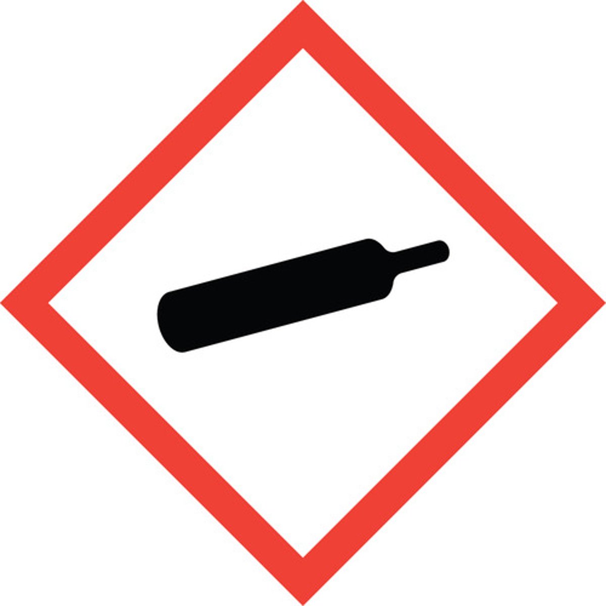 <p>gas under pressure</p>