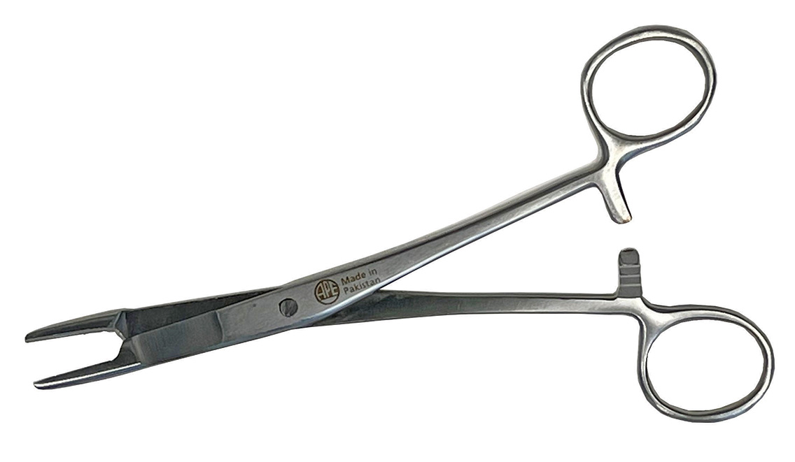 <p>to drive suture needles through tissue that requires suturing and to assist in tying sutures. can cut the suture as well</p>