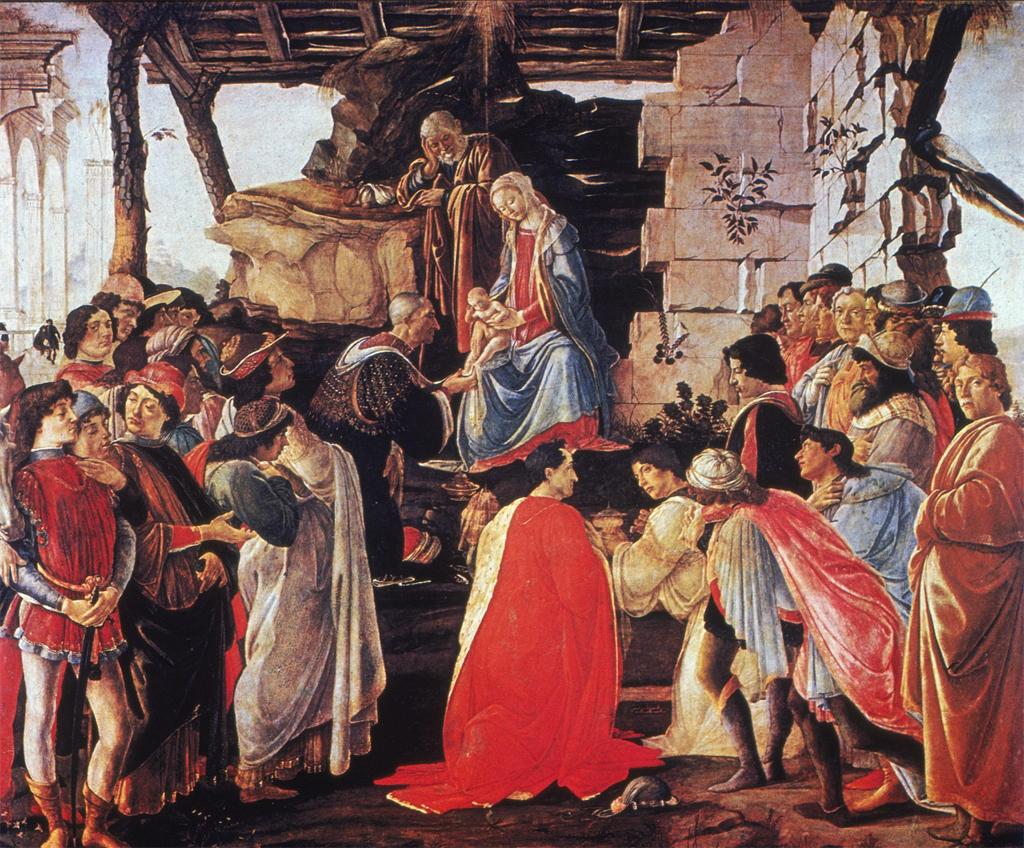 Adoration of the Magi, 1476. Botticelli