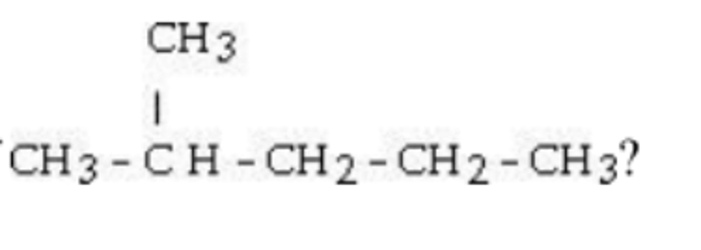 <p>2-methylpentane</p>