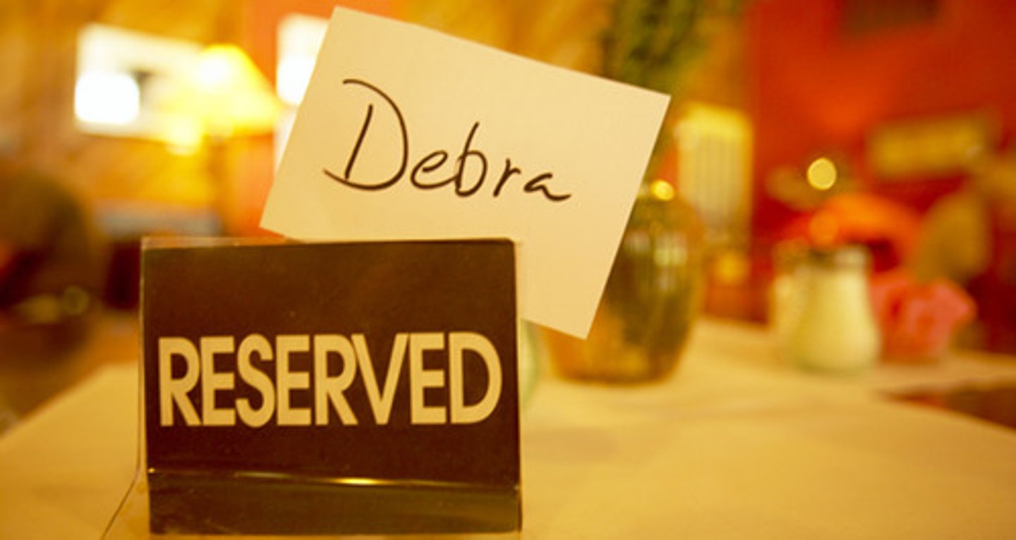 <p>I have a reservation.</p>