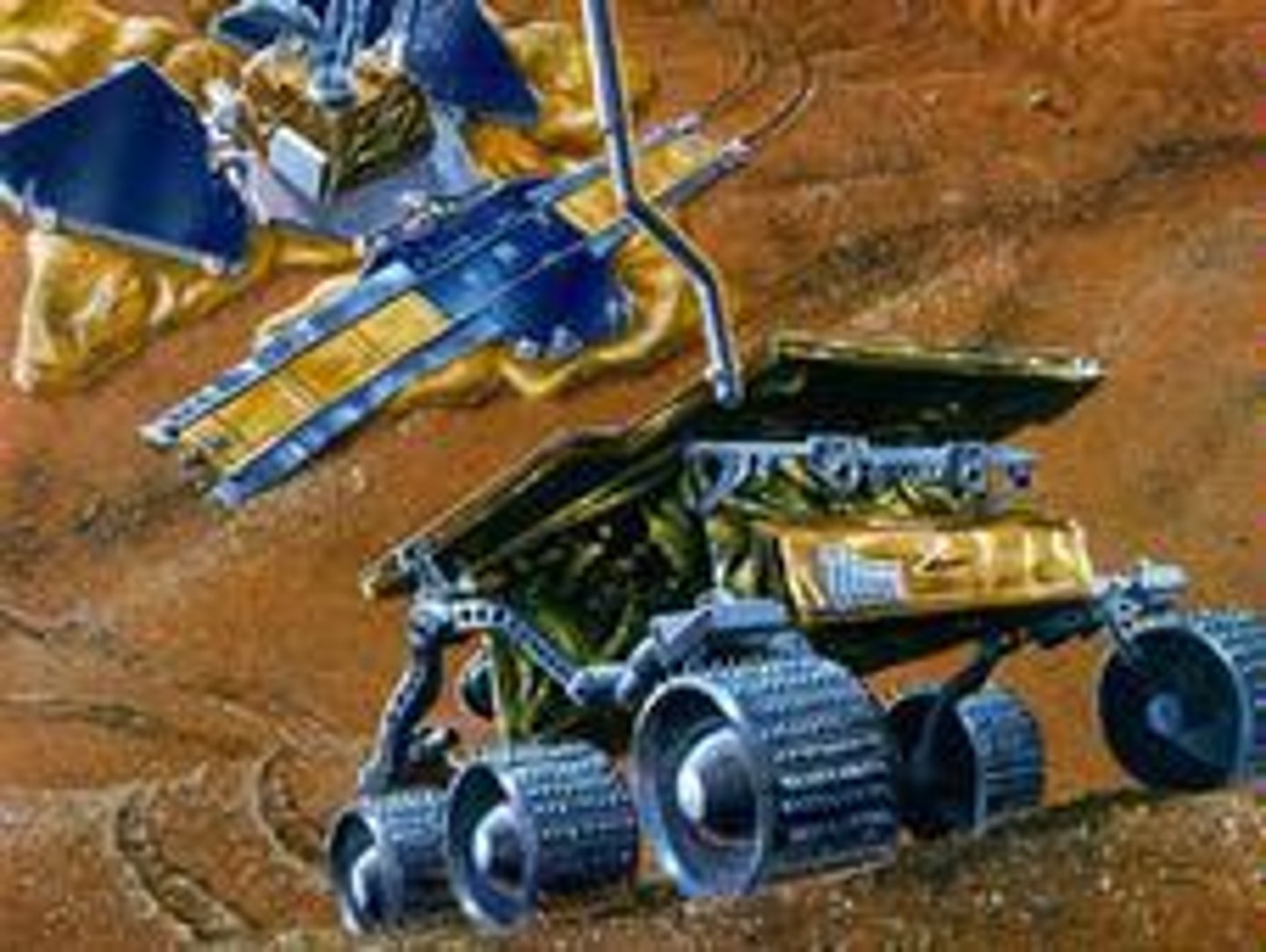 <p>One of the first rovers to land on Mars in 1997.</p>