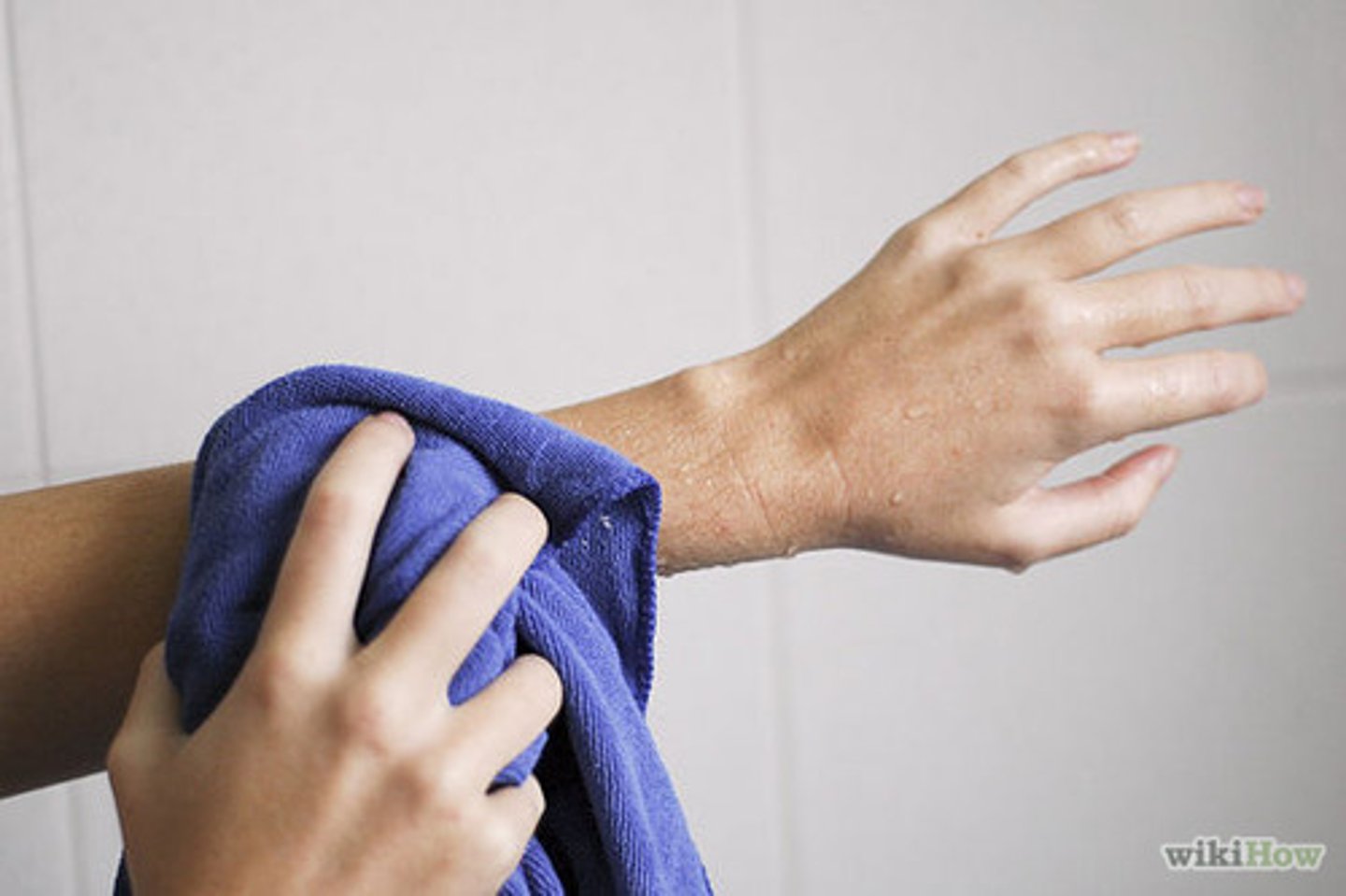 <p>every time you towel dry, change clothes, etc... (basically anything) the dead skin cells fall off</p>