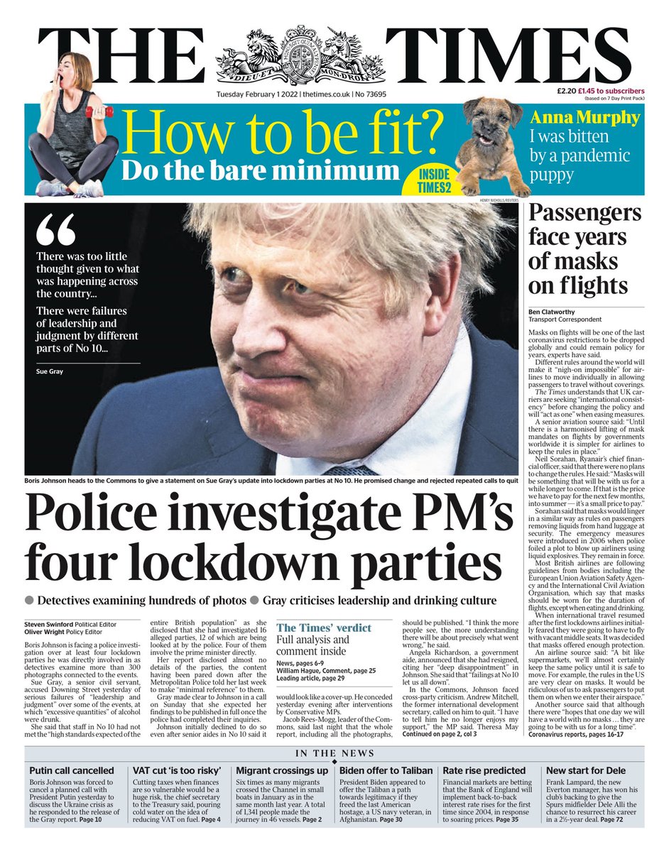 <p>how does this front page reinforce the themes associated with the times? (2 points)</p>