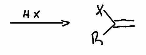 <p>What reactant is used in this reaction?</p>