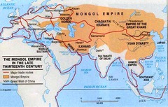 Also known as the mongol peace. A time when global trade expanded due to the political stability provided by mongol rulers.
