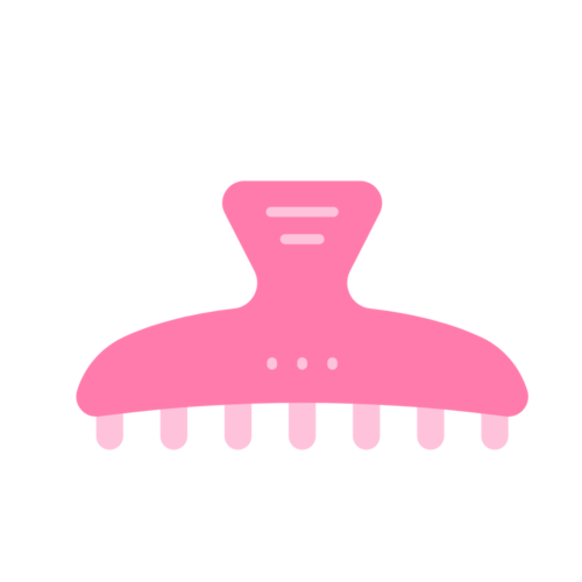 <p>My hair is in my face! I need my __________ to clip it back.</p>