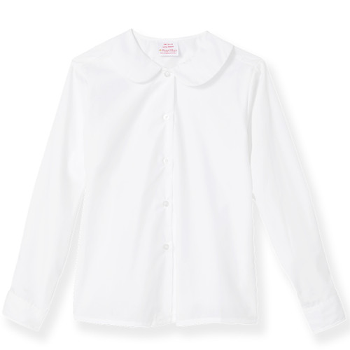<p>long sleeve peterpan blouse</p>