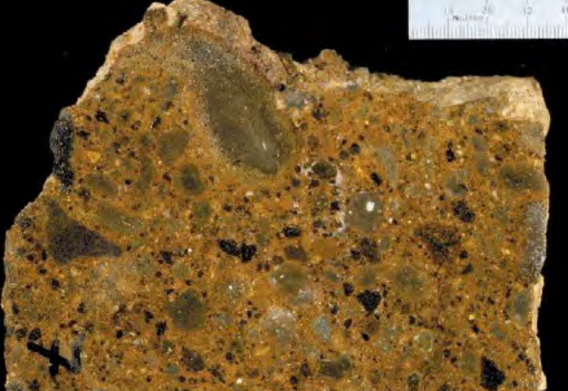 <p>Texture: Pyroclastic</p><p>Color: White</p><p>Fragments: Larger than 2mm</p><p>Formation: Welding of pyroclastic degree</p><p>Location: Convergent zone at the surface of the continental crust</p>