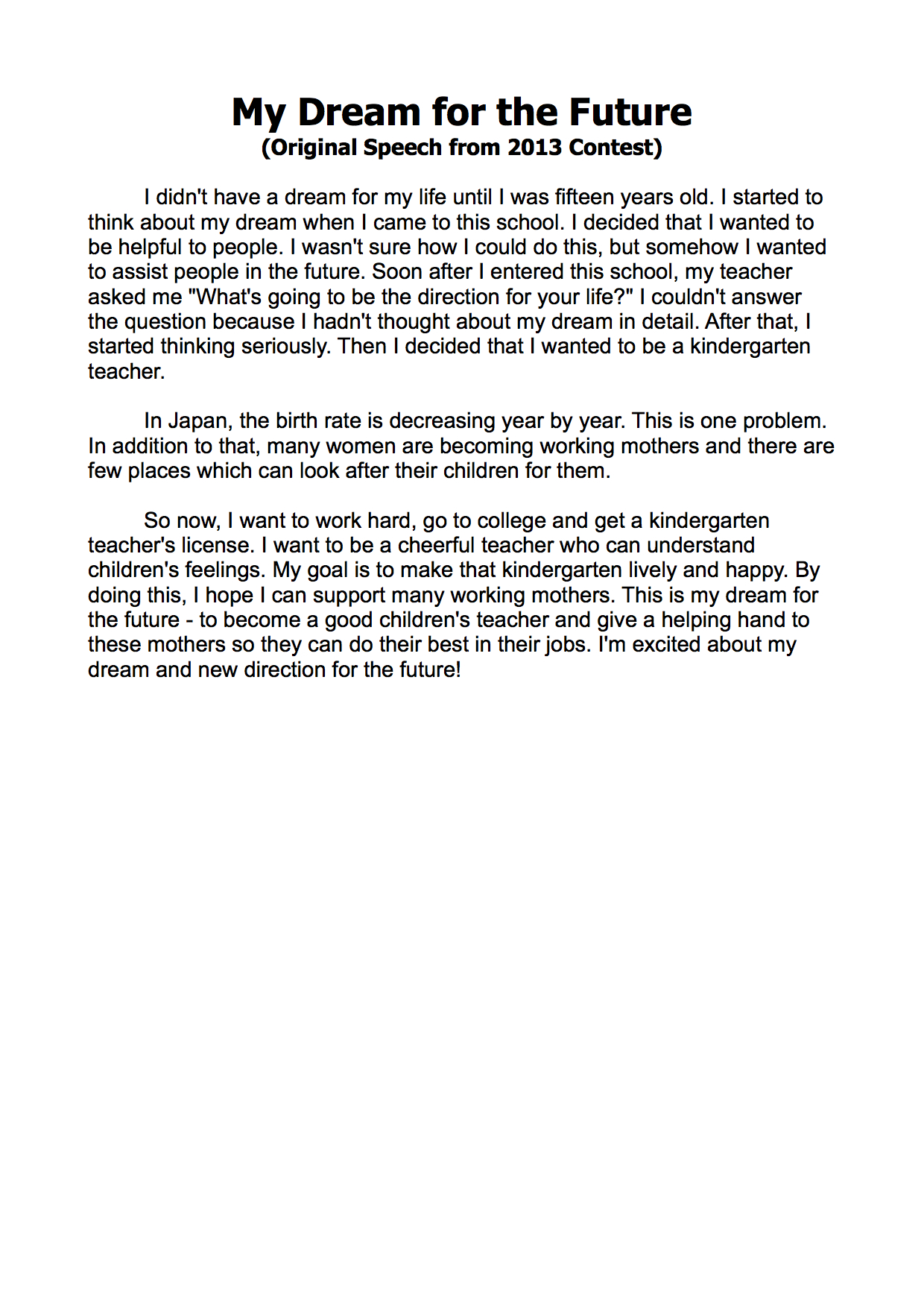 <p>Designed to be spoken aloud, engaging the audience using persuasive or informative elements.</p>