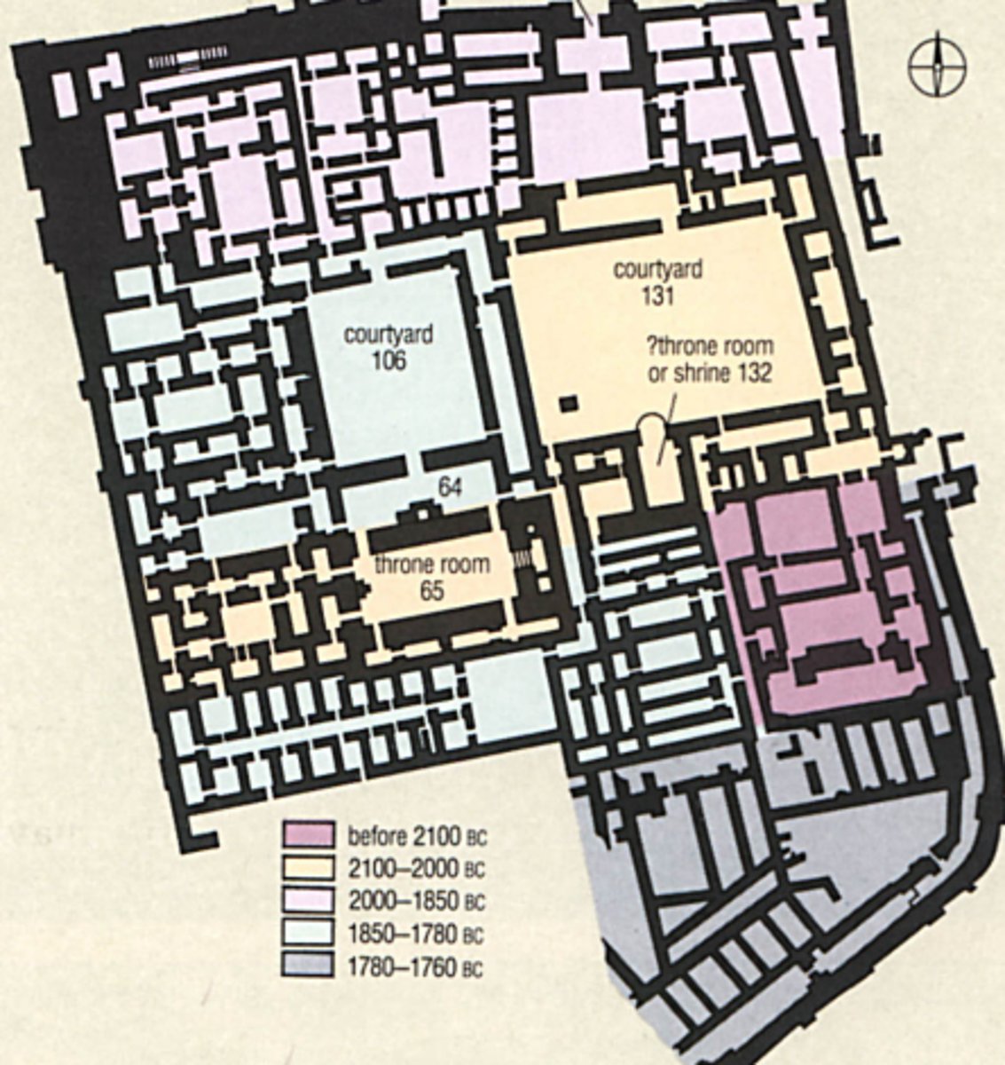 <p>It had a twisting series of three antechambers to slow down entrants</p>