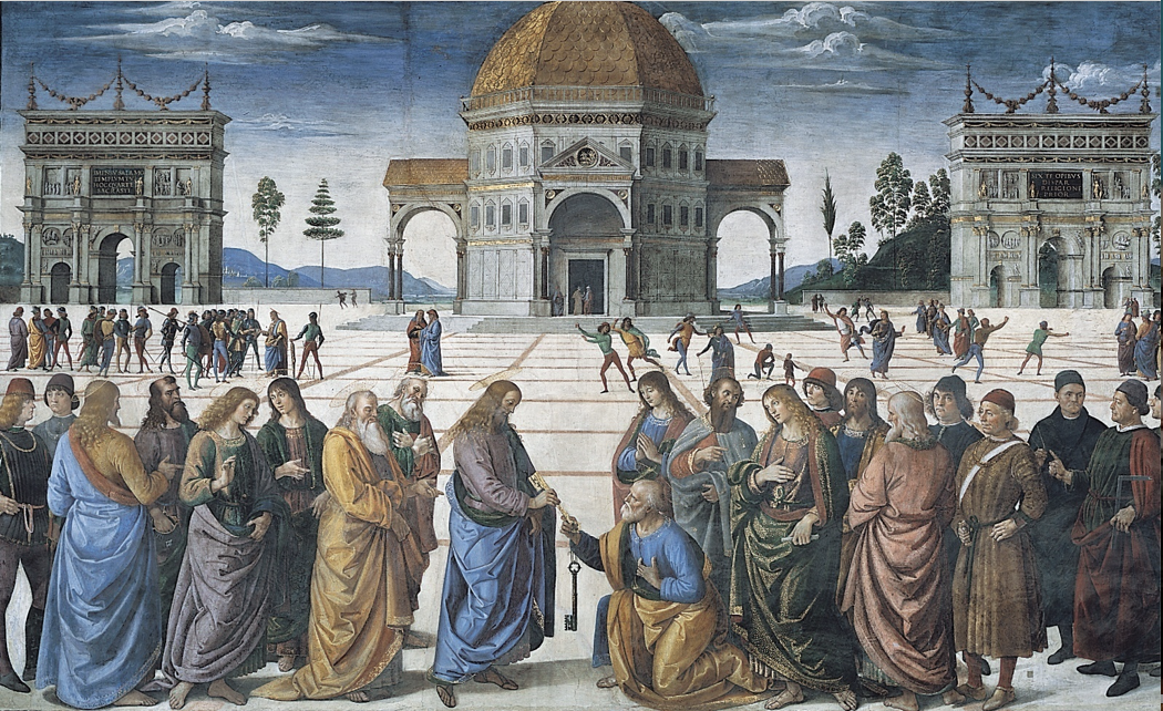 Christ Delivering the Keys of the Kingdom to Saint Peter 