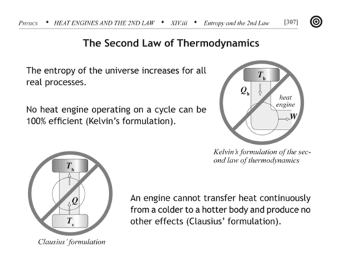 <p>(C) Second law of thermodynamics</p><p>The second law of thermodynamics states that systems will always favor an increase in entropy.</p>