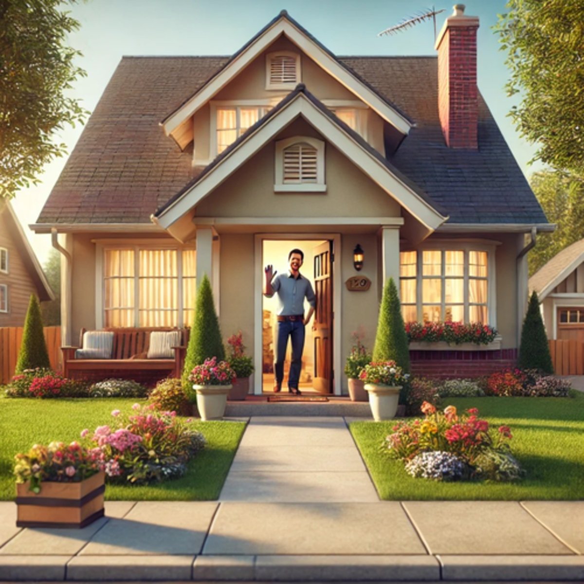 <p>come to my house</p>