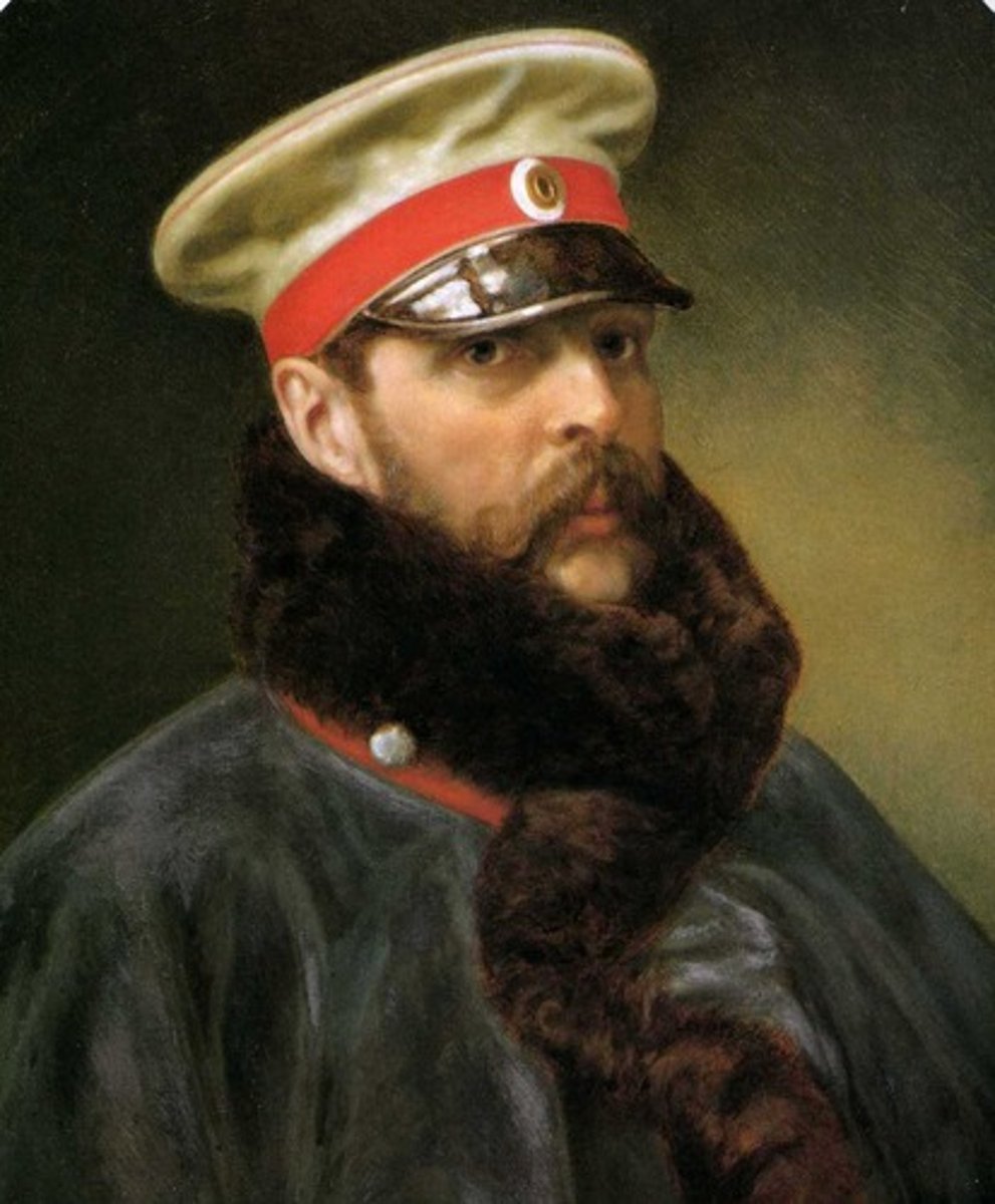 <p>Russian ruler during Napoleon's failed invasion of Russia</p>