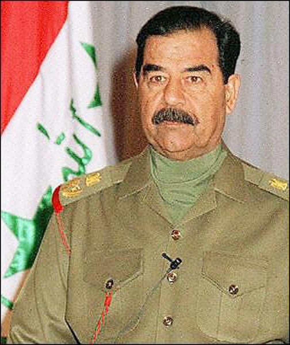 <p>Saddam Hussain</p>