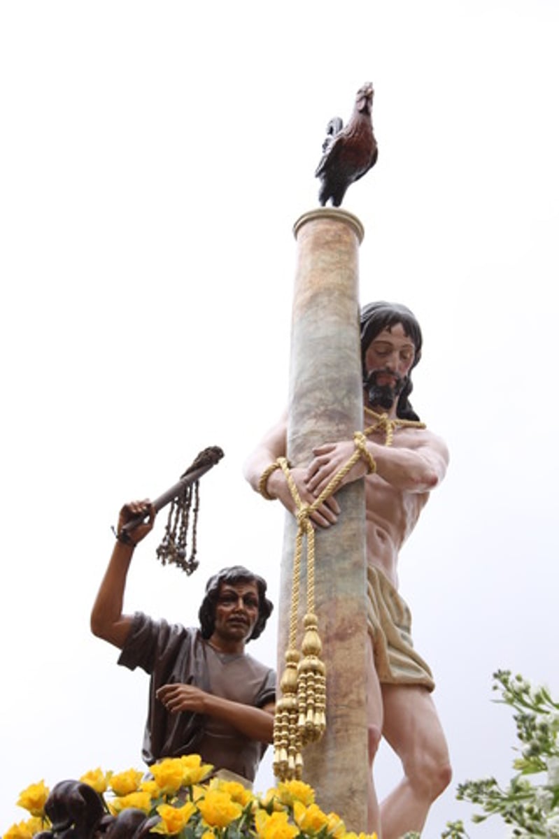 <p>(v.) To whip, punish severely; (n.) A cause of affliction or suffering; a source of severe punishment or criticism</p>