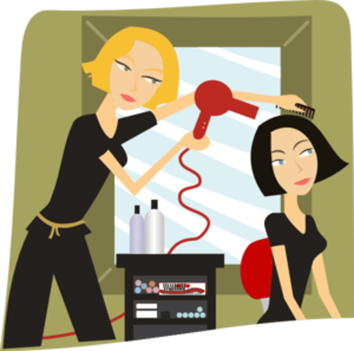 <p>la peluquería</p>