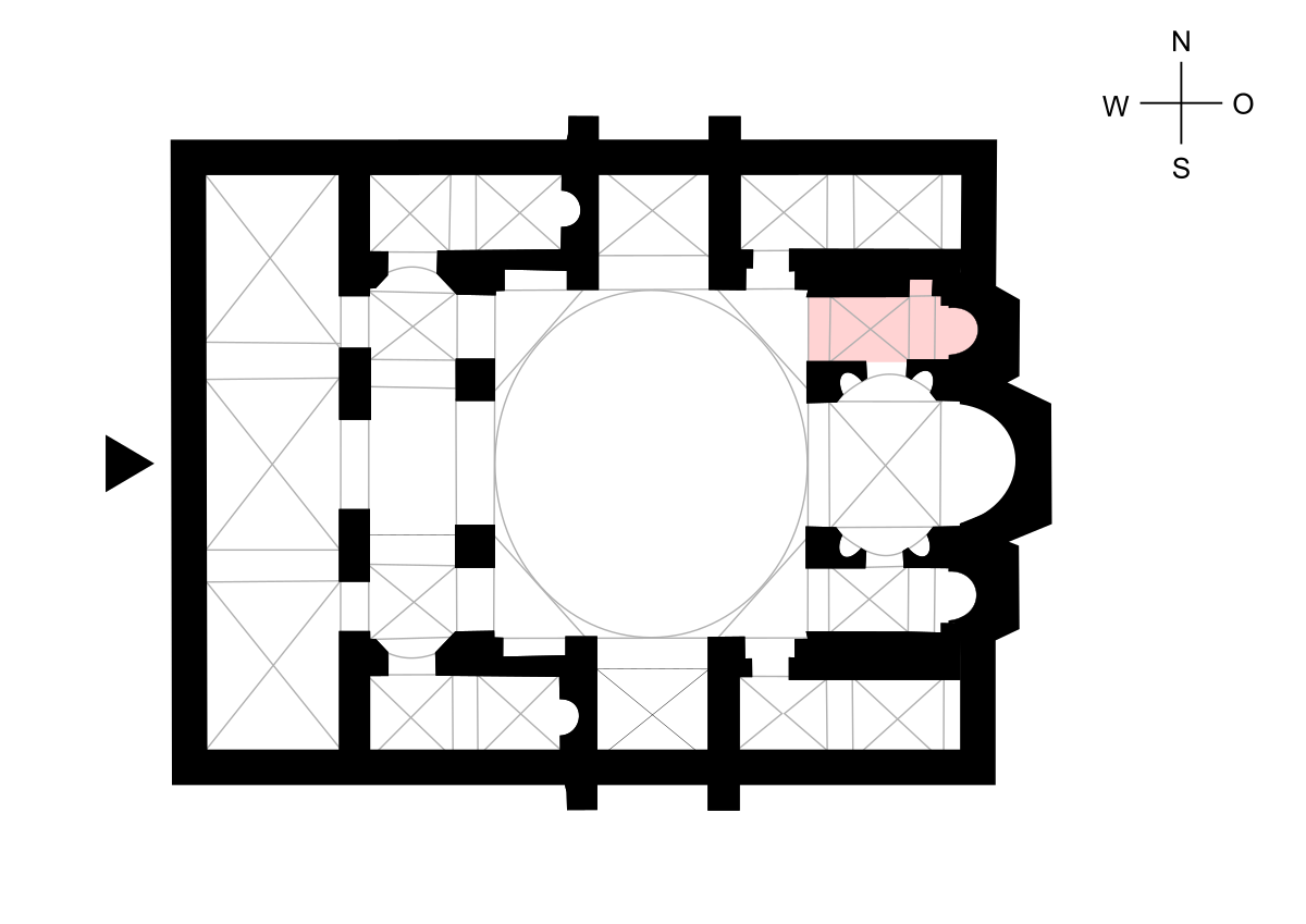 <p>Nazwij wskazaną na planie część i czego jest elementem</p>