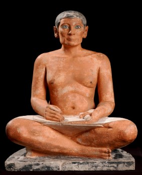 <p>Seated Scribe (material)</p>