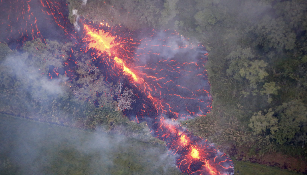 <p>Fissure volcano</p>